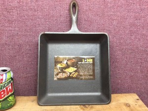 Vintage LODGE SQSK 8 Cast Iron Skillet - NOS