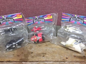 (3) MCDONALDS - POWER RANGERS - Figure Sets 1994