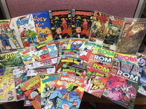 Group Variety Vintage Sci-Fi Comic Books