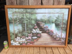 Diane Romanello - FramedDouble Matted Floral Print - Nice