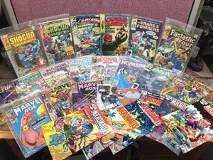 Vintage Comic Books - Captain America - Fantastic Four - Micronauts - Others