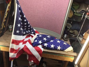3 Full Size American Flags Including VALLEY FORGE - Others - GOODWILL