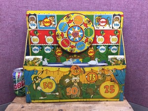 Vintage MARX - Windup Shooting Gallery - Tin Litho