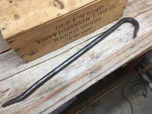 Rare CB&Q Railroad Crowbar - ChicagoBurlington & Quincy