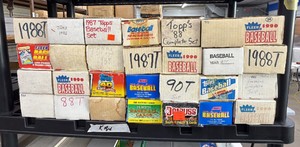 Approximately 28 - Total - Topps/Fleer/Score/Donruss Baseball Complete Sets Various Year's.