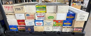 Approximately 30 - Total - Topps/Fleer/Score/Donruss Baseball Complete Sets Various Year's.