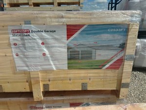 High-End CarportSHED 25X33