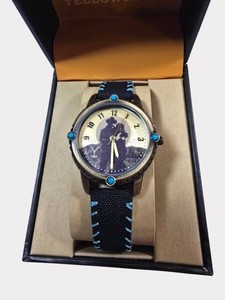 NEW OLD STOCK Yellowstone Western Cowboy Watch  35mm  Turquoise Accents  Original Box