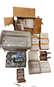 Wedding & Party Decor Lot  Chafing Supplies, Lights & Decorations