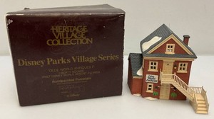 Vintage Collectible Department 56 Heritage Village Collection Disney Parks Village Series Old World Antiques I Liberty Sguare Walt Disney World Resort, Florida  In Original Box