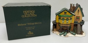 Vintage Collectible Department 56 Heritage Village Collection Dickens Village Series The Grapes Inn 5th Edition, 1986In Original Box