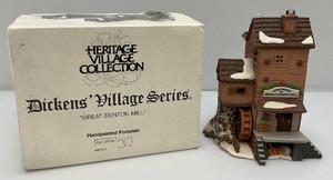 Vintage Collectible Department 56 Heritage Village Collection Dickens Village Series Great Denton Hall In Original Box