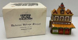 Vintage Collectible Department 56 Heritage Village Collection Dickens Village Series  Theatre Royal In Original Box