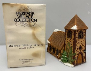 Vintage Collectible Department 56 Heritage Village Collection Dickens Village Series Village Church In Original Box