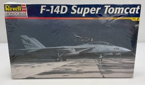 Vintage Rivell Monogram F-14D Super Tomcat 148 Scale Model Kit (Factory Sealed)