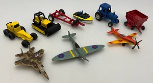 Group Of Misc. Miniature Die Cast Toys Including TONKA And More