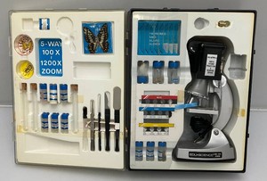 Deluxe Function Microscope Set In Original Case