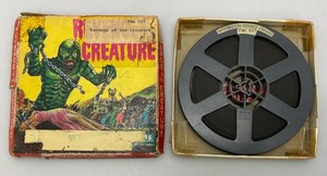 1960s Castle Films REVENGE OF THE CREATURE 8MM Film In Original Box