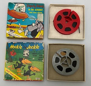 Vintage Deputy Dawg And Heckle & Jeckle 8MM Films In Original Box