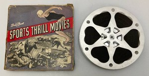 Vintage SPORTS THRILL Movies 16mm Film In Original Box
