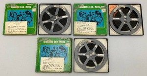 Vintage 1940s 8mm Blackhawk Films Including Pearl White, D.W. Griffith And Bronco Billy In Original Boxes