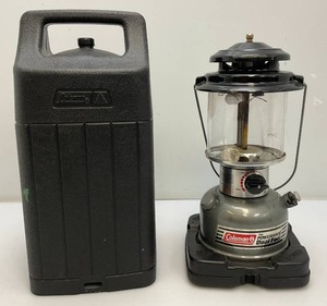 1993 Coleman Double Mantle Lantern With Carrying Case