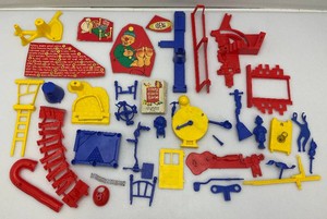 1960s Crazy Clock Game Seems COmplete