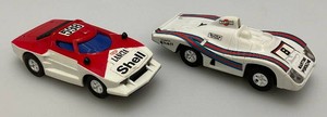 Two Vintage 1980s Artin Brand Slot Cars