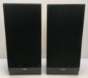 Vintage Pair Of Fisher Ms-108 Speakers 7.5 x 10 x 22