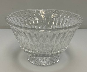 Vintage BLOCK Leaded Crystall Handcrafted Poland 10.5 Pedestal Dish