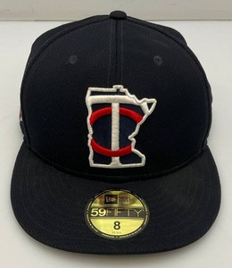 Nice 59Fifty Twins Fitted Hat New Era Size 8
