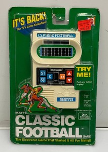 Matel Classic Electronic Football Handheld Game (New In pack)