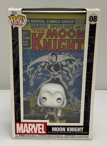 Collectible FUNKO POP 08 Moon Knight With Moon knight Comic (New Old Stock)
