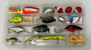 Tackle Box With Misc. Fishing Tackle