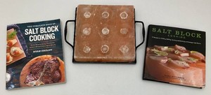 Pink Hymalayan Grilling Salt Block And Salt Block Cooking Cook books
