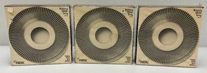 Three Focal Brand Rotary Slide Trays (Factory Sealed)