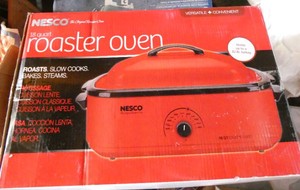 18 qt roasting oven - used