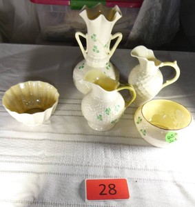 Lot of Belleek