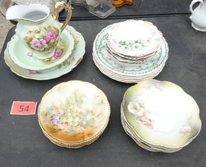 24 pc Lot of Great vintage floral china