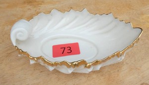 Antique prussian dish and a Lenox