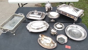 Group of silverplate