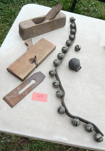 String of horse bells, and wood worker supplies