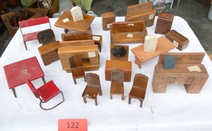 Vintage or Antique Doll House furniture