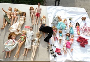 Group of Barbies