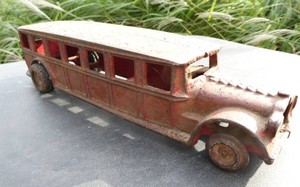 antique cast iron Fageol Safety Coach