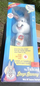 New in box 1990 Talking Bugs Bunny 23 inches tall