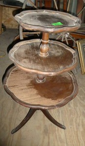 Vintage 3 tier display