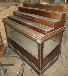 Vintage store counter