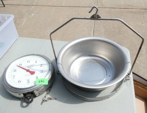 Vintage Chatillon hanging scale