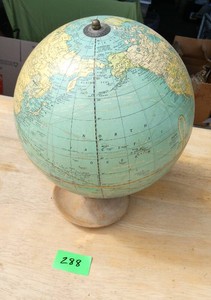 Vintage globe in good condition
